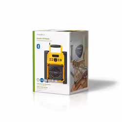 Nedis RDFM3100YW Radio portable Chantier Numérique Noir, Jaune - Vue supplémentaire 13