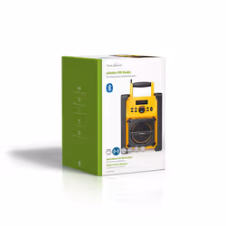 Nedis RDFM3100YW Radio portable Chantier Numérique Noir, Jaune - Vue supplémentaire 14
