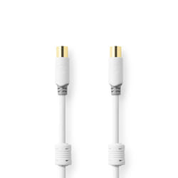 Nedis CSBW40015WT30 câble coaxial 3 m IEC Blanc