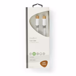 Nedis CSBW40015WT30 câble coaxial 3 m IEC Blanc