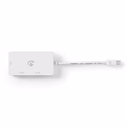 Nedis CCGB37466WT02 câble vidéo et adaptateur Mini DisplayPort DVI-D + VGA (D-Sub) + HDMI