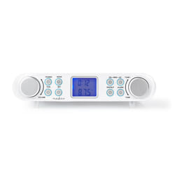 Nedis RDFM4000WT Radio portable Numérique Blanc