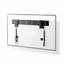 Nedis TVWM1036BK, 81,3 cm (32"), 139,7 cm (55"), 200 x 100 mm, 400 x 400 mm, Acier, Noir