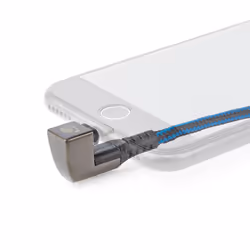 Nedis GCTB39300AL10 câble Lightning 1 m Noir, Bleu - Vue supplémentaire 6