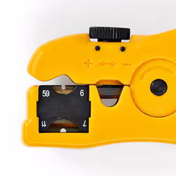 Nedis CSGG49520YE pince à dénuder Noir, Jaune