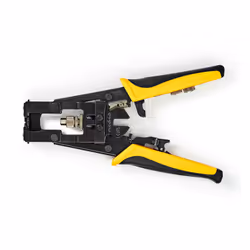 Nedis CSGG49540YE Pince à sertir Noir, Jaune
