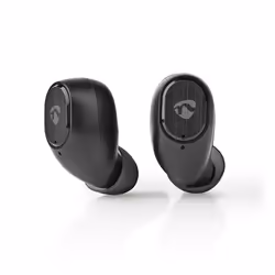 Nedis HPBT3053BK, Sans fil, 20 - 20000 Hz, Appels/Musique, 53 g, Casque, Noir