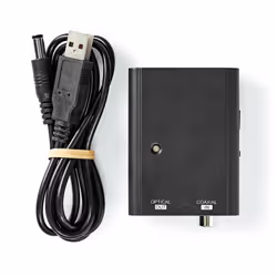 Nedis ACON2505BK convertisseur audio Noir - Vue supplémentaire 10
