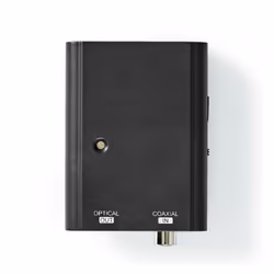 Nedis ACON2505BK convertisseur audio Noir - Vue supplémentaire 6