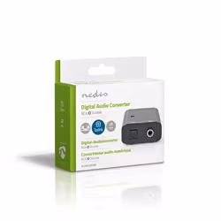Nedis ACON2505BK convertisseur audio Noir - Vue supplémentaire 9