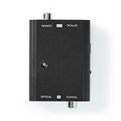 Nedis ACON2507BK convertisseur audio Noir