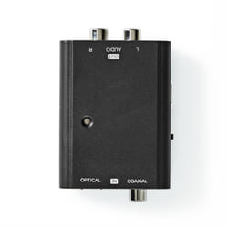Nedis ACON2509BK convertisseur audio Noir