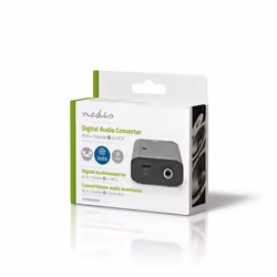 Nedis ACON2509BK convertisseur audio Noir - Vue supplémentaire 8