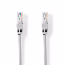Nedis CCGT85100GY100, 10 m, Cat5e, U/UTP (UTP), RJ-45, RJ-45
