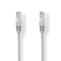 Nedis CCGT85100GY100 câble de réseau Gris 10 m Cat5e U/UTP (UTP)