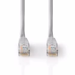 Nedis CCGT85100GY100 câble de réseau Gris 10 m Cat5e U/UTP (UTP)