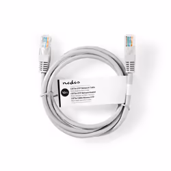 Nedis CCGT85100GY100 câble de réseau Gris 10 m Cat5e U/UTP (UTP)