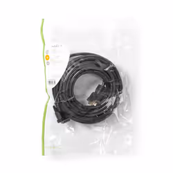 Nedis CCGP32001BK100 câble DVI 10 m DVI-D Noir