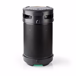 Nedis SPBB350BK enceinte portable Enceinte portable stéréo Noir, Argent 70 W