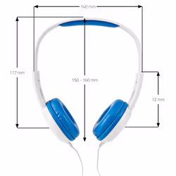 Nedis HPWD4200BU Bleu, Blanc - Vue supplémentaire 13