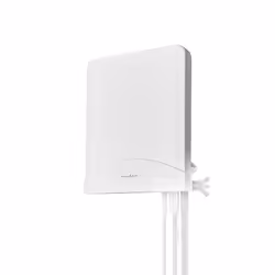 Nedis ANOR5G20WT, 6 dBi, 0.698 - 5 GHz, 50 Ohm, 360°, 120°, SMA