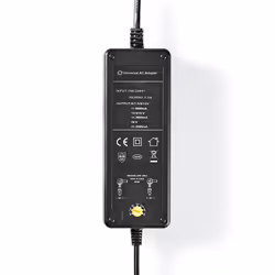 Nedis ACPA116 adaptateur de puissance & onduleur Intérieure 60 W Noir