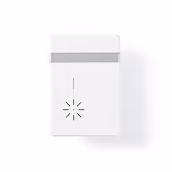 Nedis DOORB212WT Kit de sonnette de porte Blanc