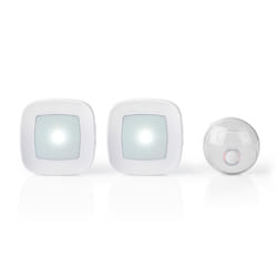 Nedis DOORB220CWT2 Kit de sonnette de porte Blanc
