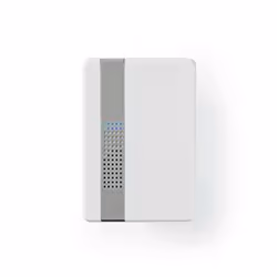 Nedis DOORB223CWT, Blanc, 80 dB, IP44, Acrylonitrile-Butadiène-Styrène (ABS), Sans fil, 433,94 MHz