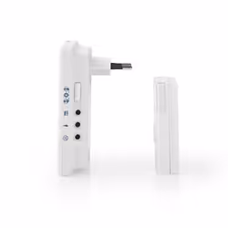 Nedis DOORB223CWT Kit de sonnette de porte Blanc