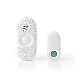 Nedis DOORB230CWT Kit de sonnette de porte Blanc