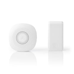 Nedis DOORBK240CWT Kit de sonnette de porte Blanc