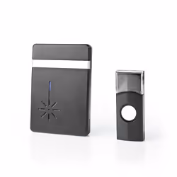 Nedis DOORB212BK Kit de sonnette de porte Noir