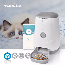 Nedis WIFIPET10CWT gamelle et abreuvoir pour chiens et chats Gris, Blanc Chat (animal) / Chien - Vue supplémentaire 14