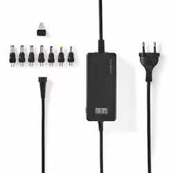 Nedis ACPA105, Universel, Intérieure, 100/240 V, 36 W, 5 - 24 V, CA vers CC