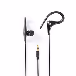 Nedis HPWD8001BK, Avec fil, Appels/Musique, 20 - 20000 Hz, 19 g, Casque, Noir