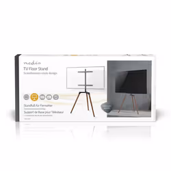 Nedis TVSM7060BK support pour téléviseur 65" Noir, Marron - Vue supplémentaire 13