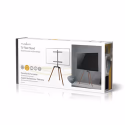 Nedis TVSM7060BK support pour téléviseur 65" Noir, Marron - Vue supplémentaire 14