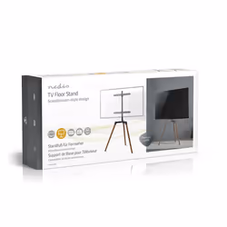 Nedis TVSM7060BK support pour téléviseur 65" Noir, Marron - Vue supplémentaire 15
