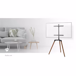 Nedis TVSM7060BK support pour téléviseur 65" Noir, Marron - Vue supplémentaire 17