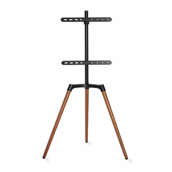 Nedis TVSM7060BK support pour téléviseur 65" Noir, Marron