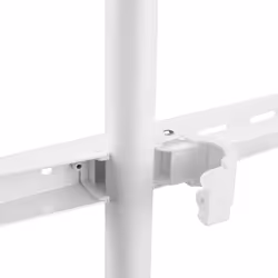 Nedis TVSM7060WT support pour téléviseur 65" Marron, Blanc - Vue supplémentaire 11