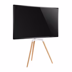 Nedis TVSM7060WT support pour téléviseur 65" Marron, Blanc - Vue supplémentaire 15
