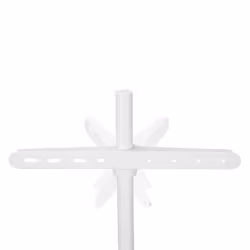 Nedis TVSM7060WT support pour téléviseur 65" Marron, Blanc - Vue supplémentaire 6