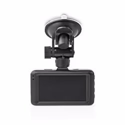 Nedis DCAM15BK Caméra de tableau de bord HD Batterie Noir, Rouge
