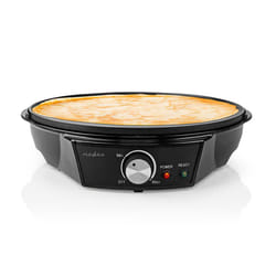 Nedis FCCM120FBK30 appareil à crêpes 1 crèpe(s) 1300 W Noir