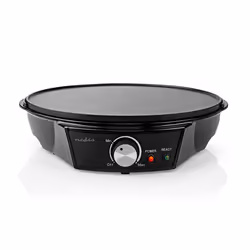 Nedis FCCM120FBK30 appareil à crêpes 1 crèpe(s) 1300 W Noir