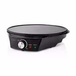 Nedis FCCM120FBK30 appareil à crêpes 1 crèpe(s) 1300 W Noir
