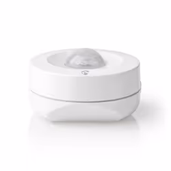 Nedis ZBSM10WT, Capteur infrarouge passif (PIR), Sans fil, 10 dBmW, 2405 - 2480 MHz, 5 m, Blanc