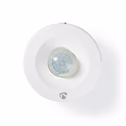Nedis ZBSM10WT détecteur de mouvement Capteur infrarouge passif (PIR) Sans fil Blanc